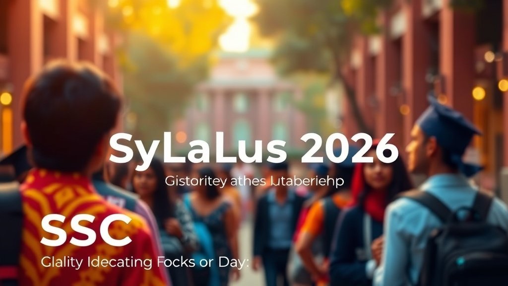SSC CGL 2026 Syllabus (Tier 1 & Tier 2) — In-Depth Subject Overview & Exam Prep Guide