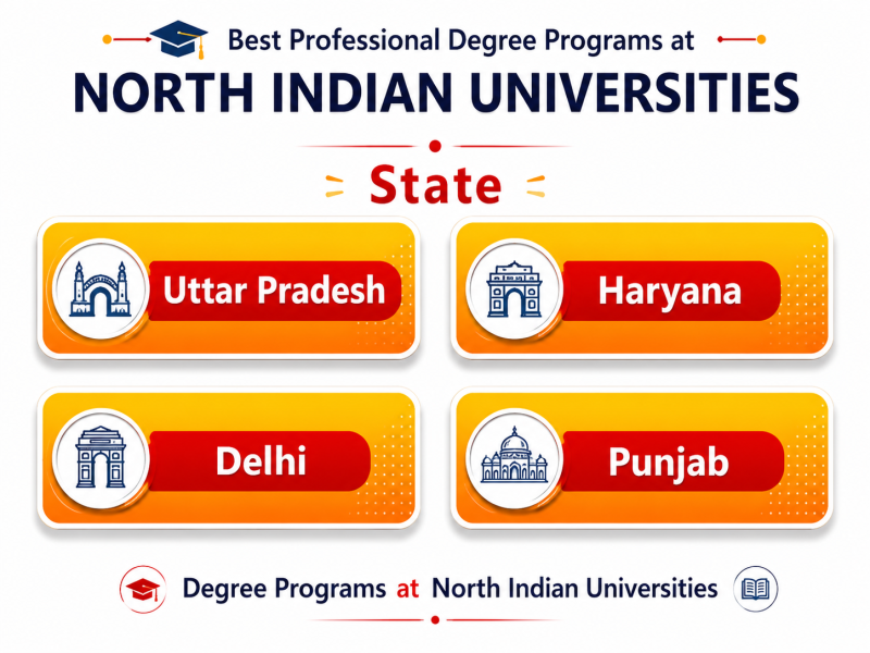 Top Professional Degree Programs at Renowned North Indian Universities